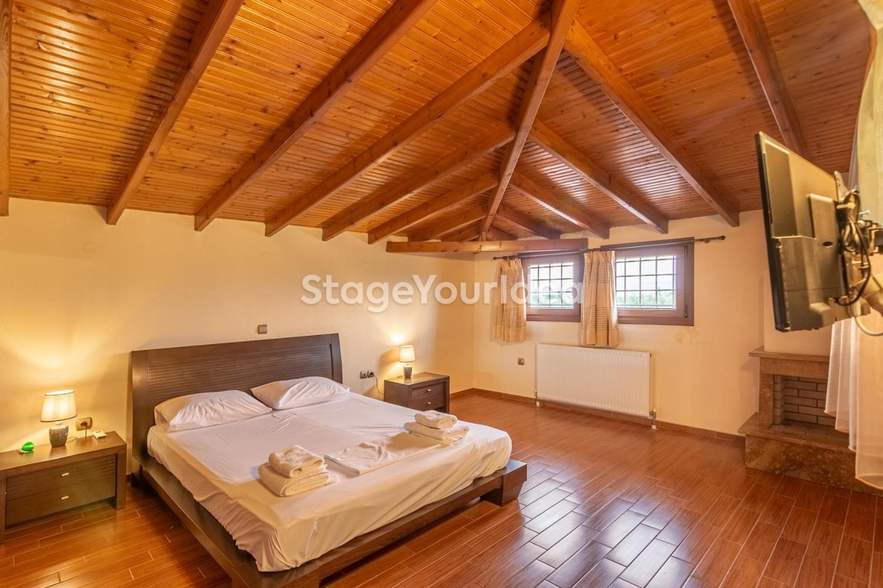 Luxury Appartment, Only 7 Minutes From Thessaloniki Airport And 15 Minutes From City Center ,For 8-23 People Also For Gatherings And Parties Neon Rysion Zewnętrze zdjęcie