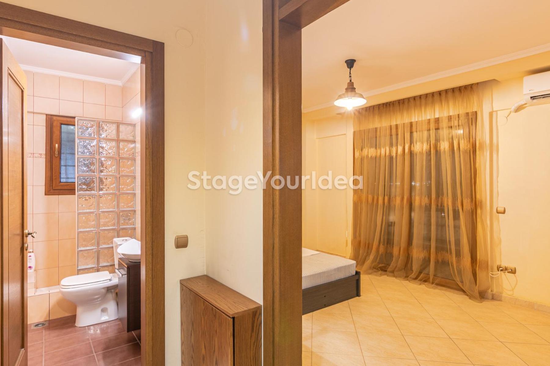 Luxury Appartment, Only 7 Minutes From Thessaloniki Airport And 15 Minutes From City Center ,For 8-23 People Also For Gatherings And Parties Neon Rysion Zewnętrze zdjęcie