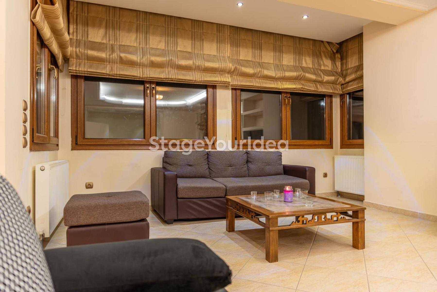 Luxury Appartment, Only 7 Minutes From Thessaloniki Airport And 15 Minutes From City Center ,For 8-23 People Also For Gatherings And Parties Neon Rysion Zewnętrze zdjęcie