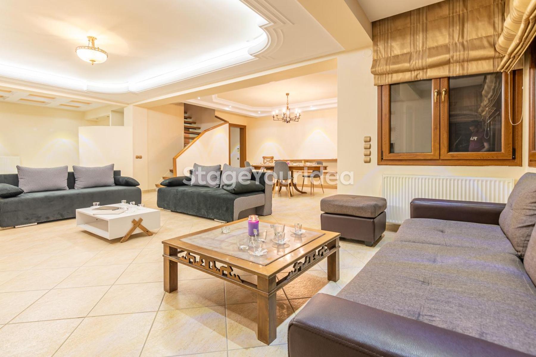 Luxury Appartment, Only 7 Minutes From Thessaloniki Airport And 15 Minutes From City Center ,For 8-23 People Also For Gatherings And Parties Neon Rysion Zewnętrze zdjęcie