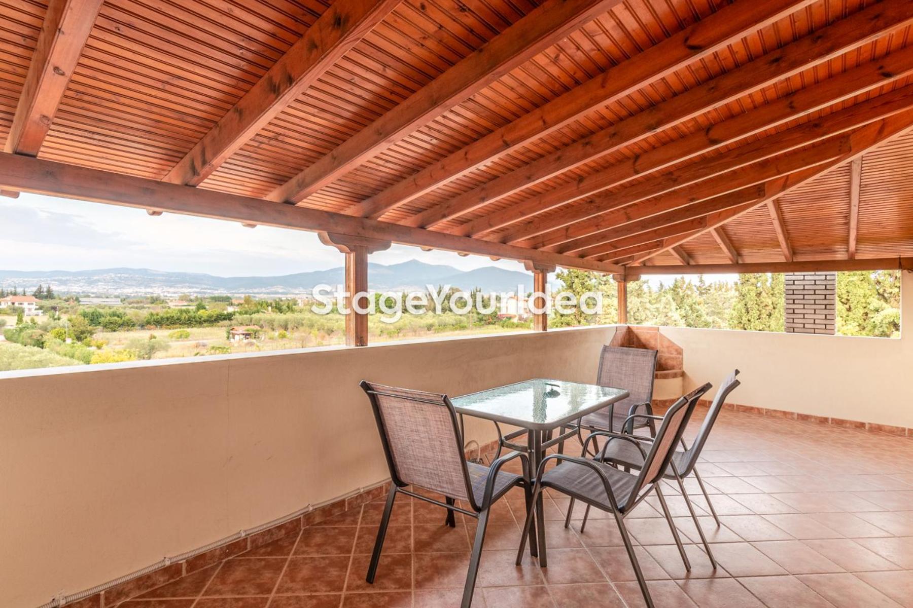 Luxury Appartment, Only 7 Minutes From Thessaloniki Airport And 15 Minutes From City Center ,For 8-23 People Also For Gatherings And Parties Neon Rysion Zewnętrze zdjęcie