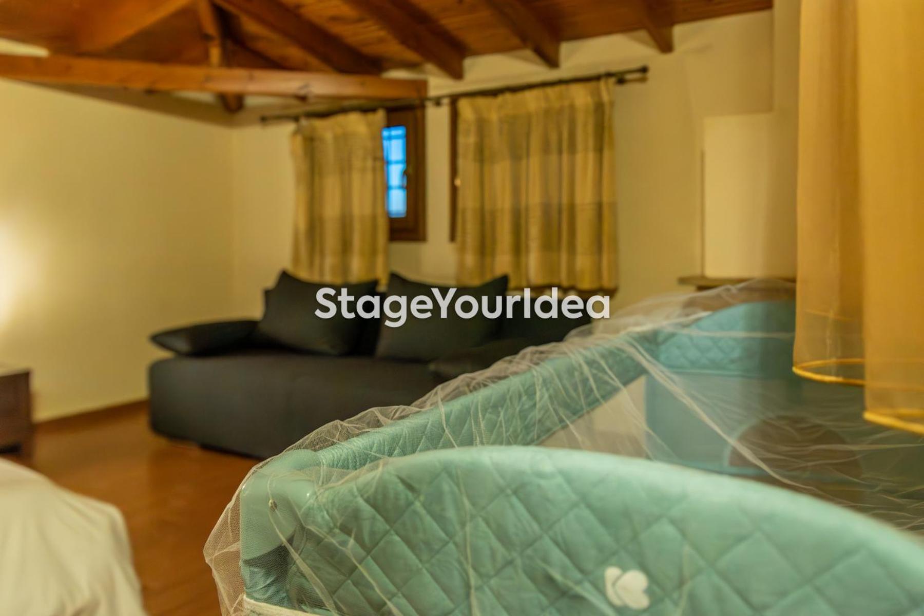 Luxury Appartment, Only 7 Minutes From Thessaloniki Airport And 15 Minutes From City Center ,For 8-23 People Also For Gatherings And Parties Neon Rysion Zewnętrze zdjęcie